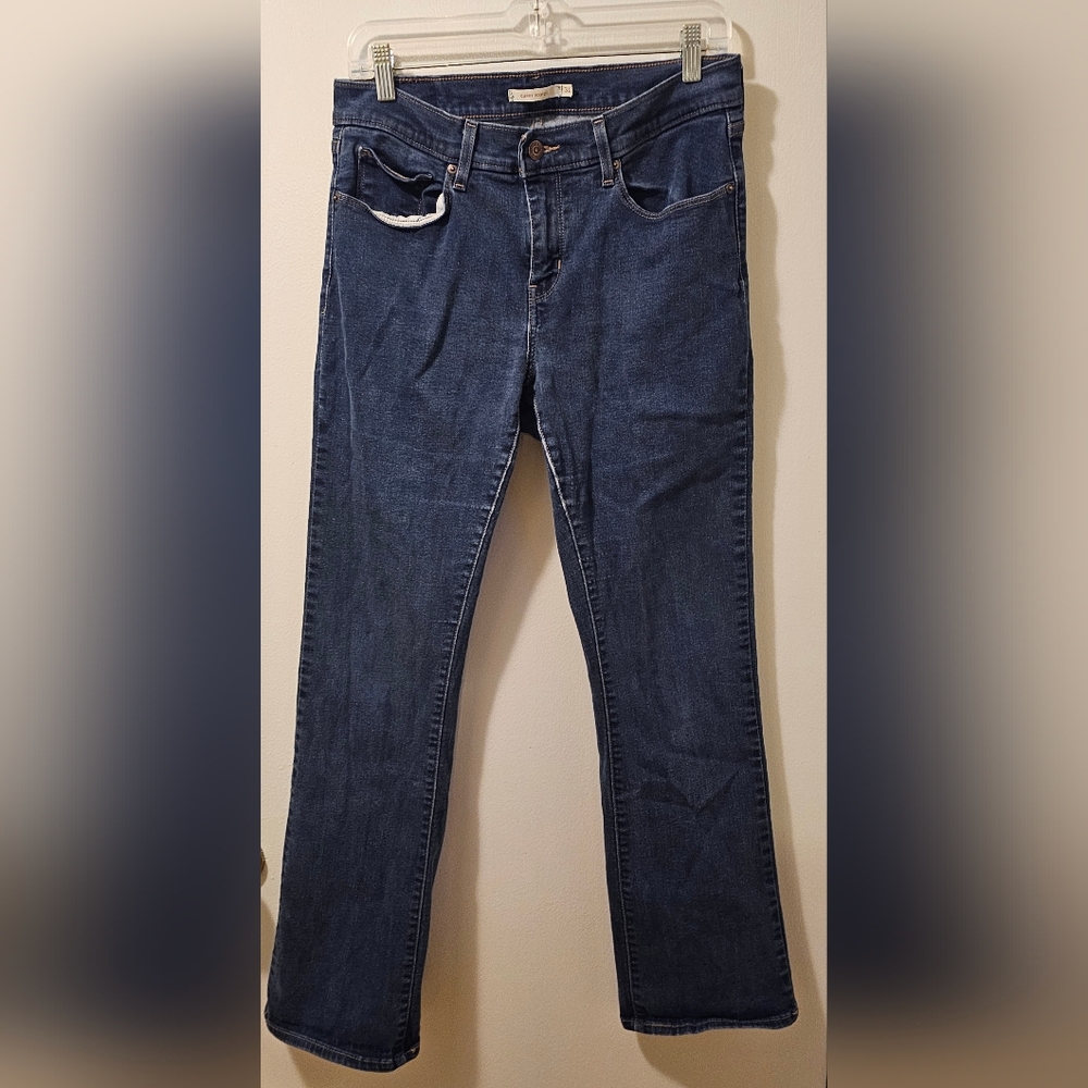 Levi’s Curvy Bootcut Jeans Dark Wash Mid Rise Women's Size‎ 31x31